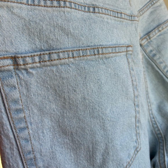 Wild Fable 90s Relaxed Straight Leg Glitter Jeans Size 10 - Picture 7 of 8